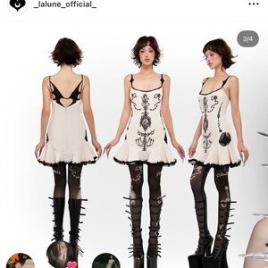 La lune dress, brand new